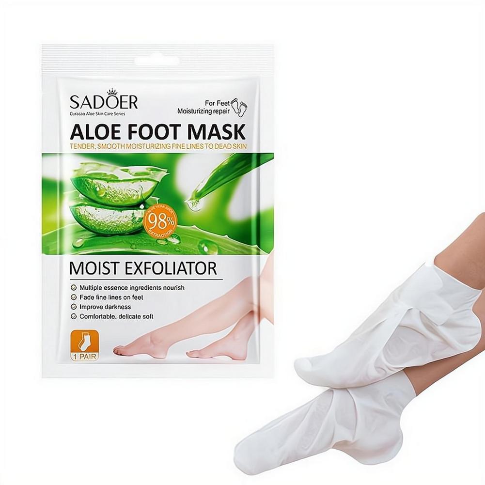 Foot Mask Peeling - Máscara para Pés de Aloe Vera