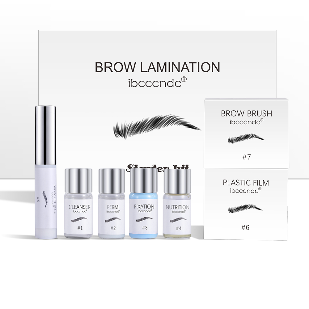 Brow Lamination Kit - Kit de laminação de sobrancelha semi-permanente,