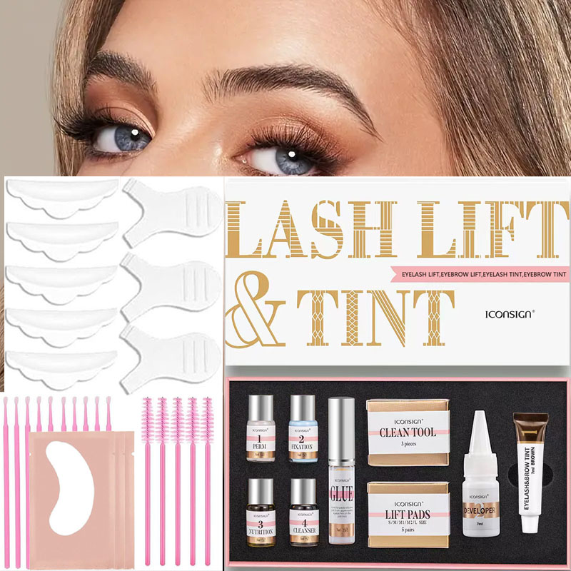 Brow Lamination Kit - Kit Profissional ICONSIGN para Lifting e