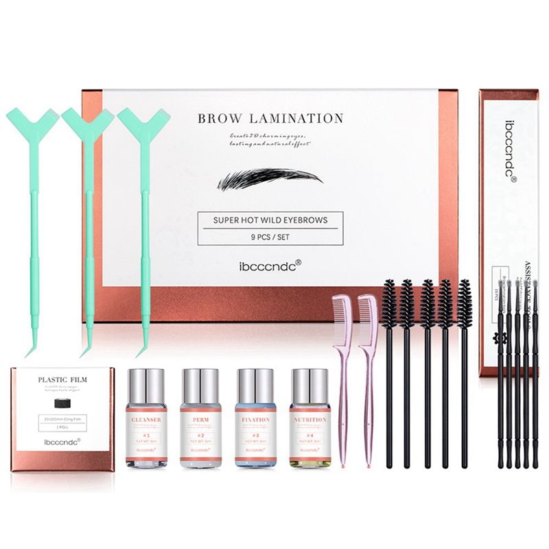 Brow Lamination Kit - Kit de Laminação de Sobrancelhas Ibcccndc,