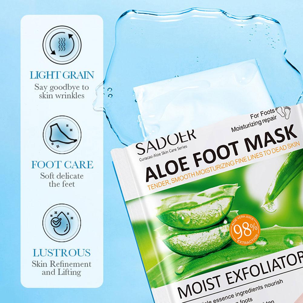 Máscara para Pés de Aloe Vera  - Foot Mask Peeling avaliação e preço