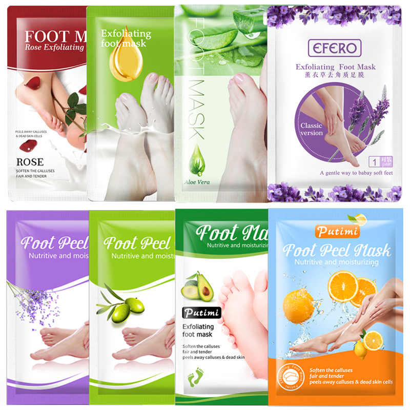 1 Pacote = 1 Par de Máscara de - Foot Mask Peeling avaliação e preço