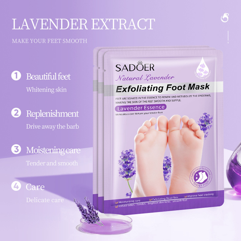 Sadoer esfoliante pés máscara  - Foot Mask Peeling avaliação e preço