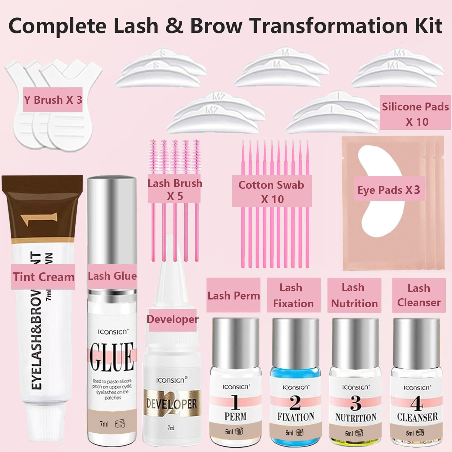 Kit Profissional ICONSIGN para - Brow Lamination Kit avaliação e preço