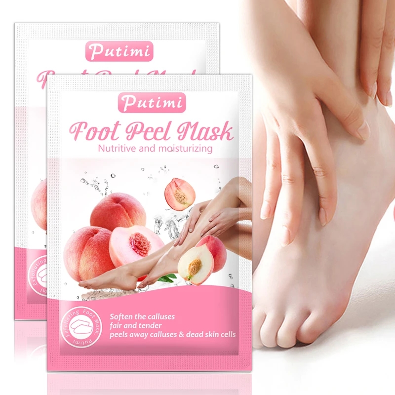 6 pacotes de máscara esfoliant - Foot Mask Peeling avaliação e preço
