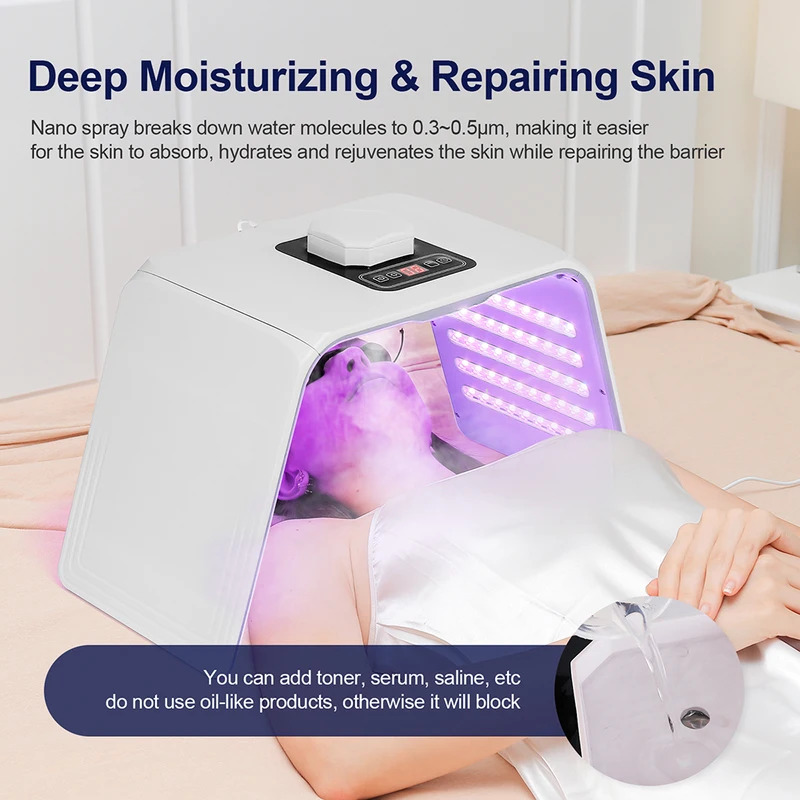 7 cores LED Photon Beauty Mask - Spa & Wellness Retreat avaliação e preço