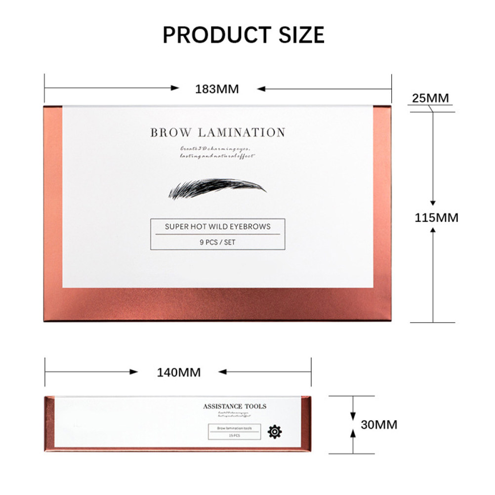 Kit de Laminação de Sobrancelh - Brow Lamination Kit avaliação e preço
