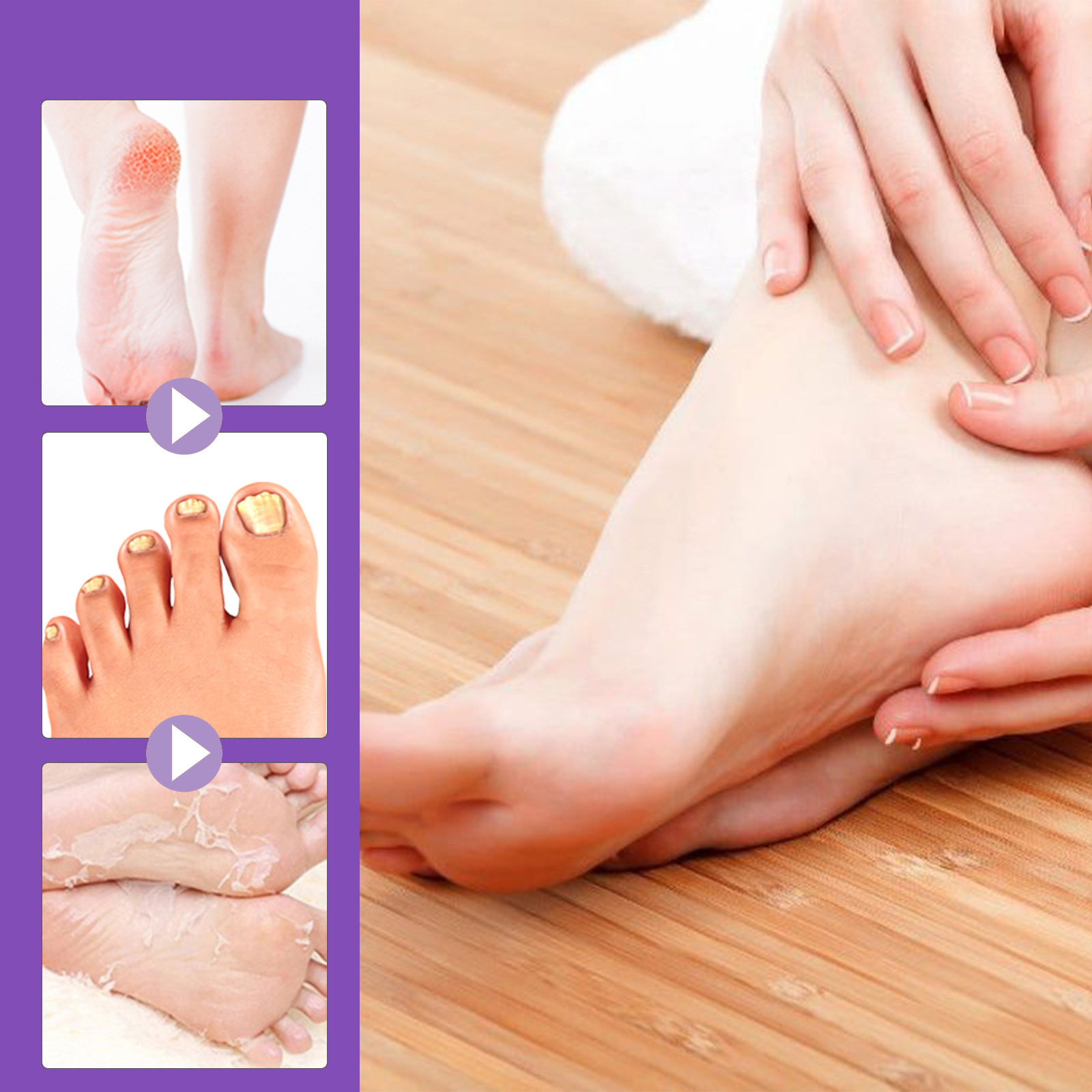 Máscara esfoliante pé, remover - Foot Mask Peeling avaliação e preço