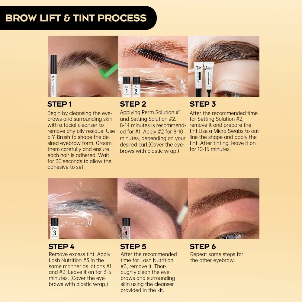 Gollee lash lift kit 4 em 1 ki - Brow Lamination Kit avaliação e preço