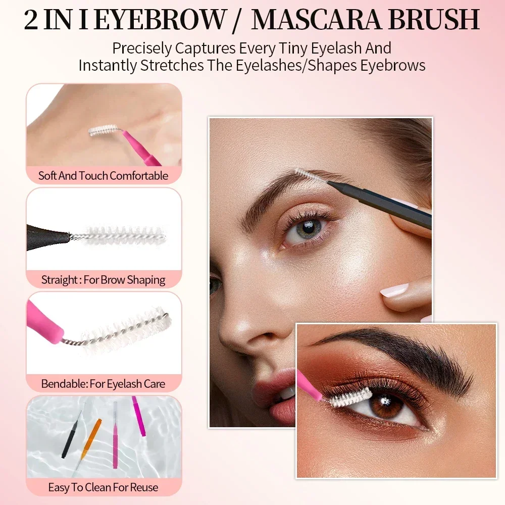 5/10/50PCS Escova Descartável  - Brow Lamination Kit avaliação e preço