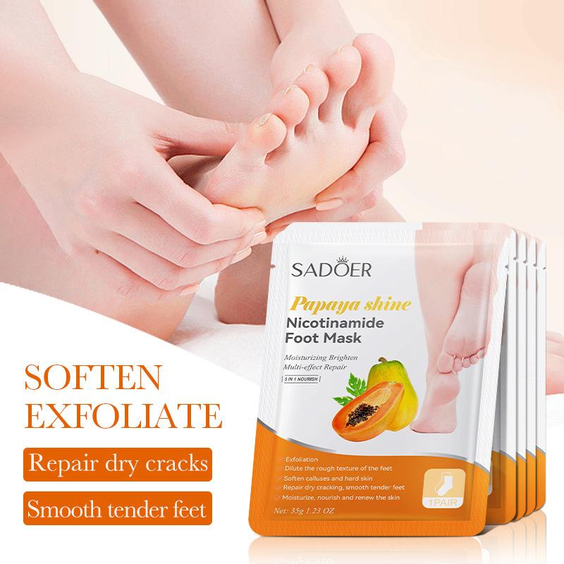 1 Par de Máscara para Pés SADO - Foot Mask Peeling avaliação e preço